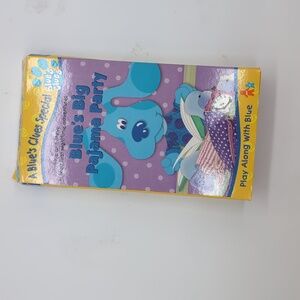 Blue's Clues Blue's Big Pajama Party VHS